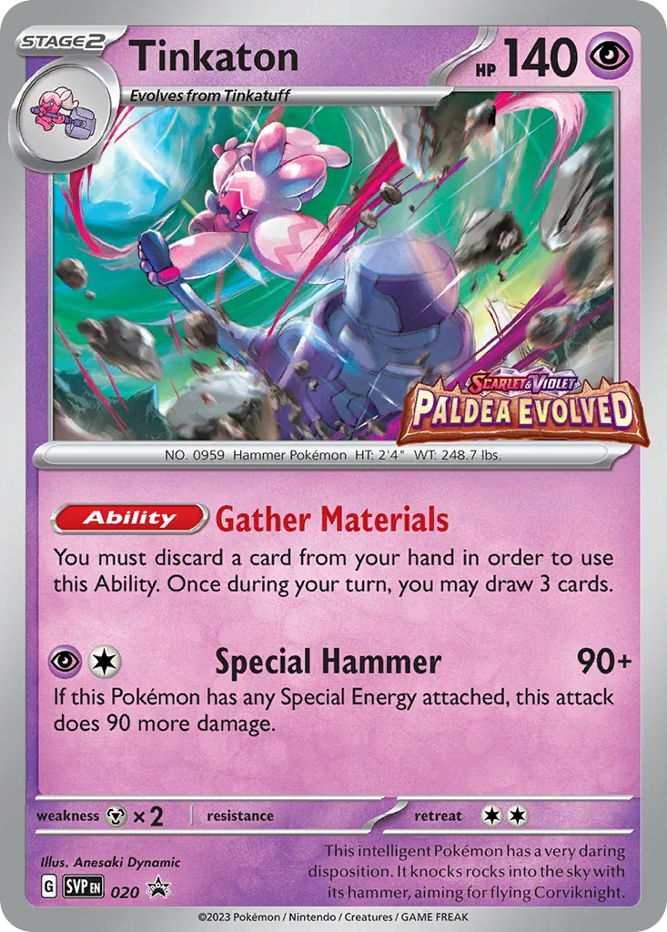 Tinkaton - Scarlet & Violet Black Star Promos