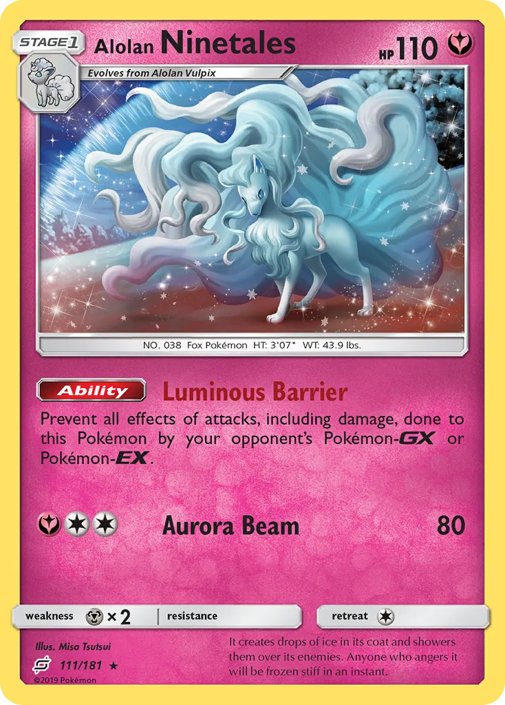 Alolan Ninetales - Team Up