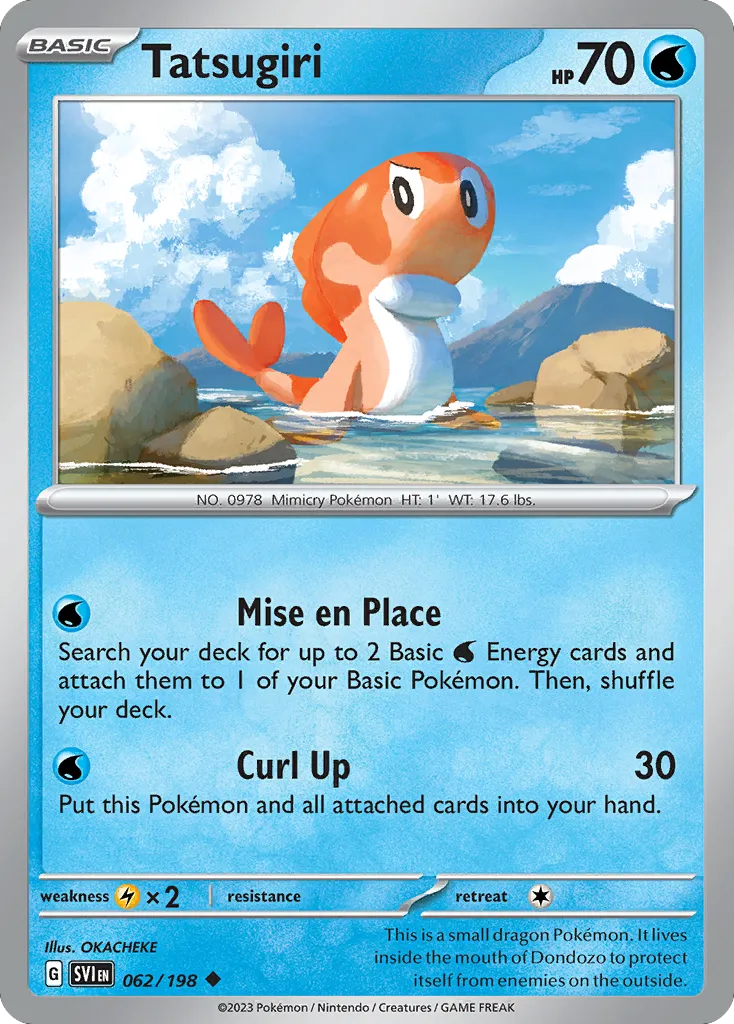 Tatsugiri - Scarlet & Violet