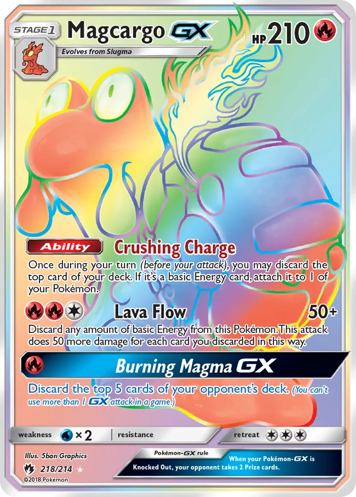 Magcargo-GX - Lost Thunder