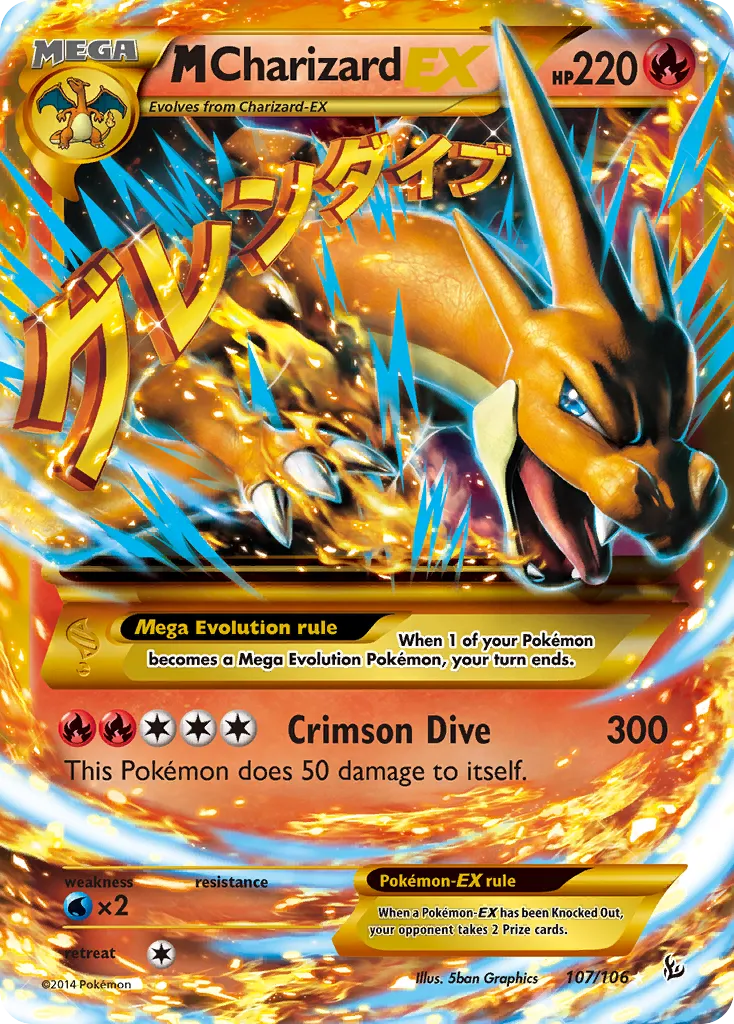 M Charizard-EX - Flashfire