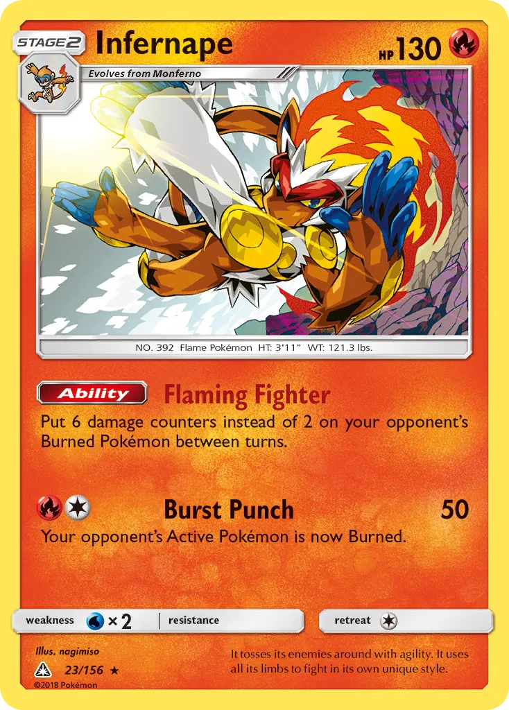 Infernape - Ultra Prism