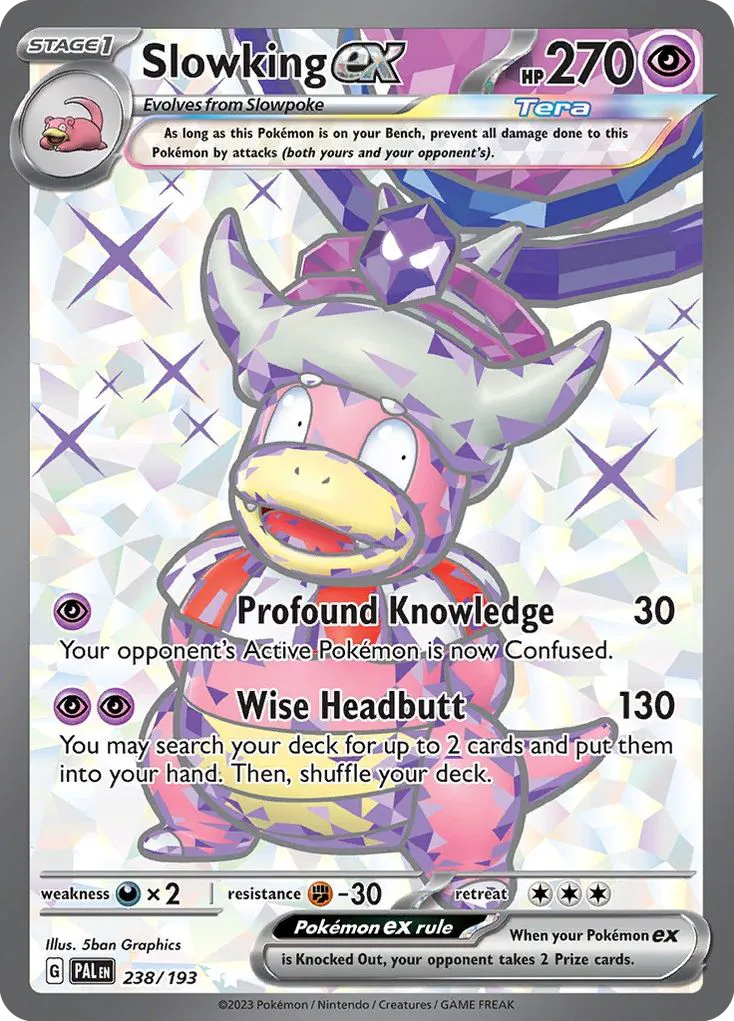 Slowking ex - Paldea Evolved