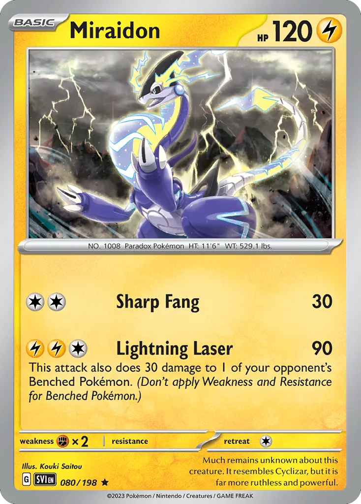 Miraidon - Scarlet & Violet