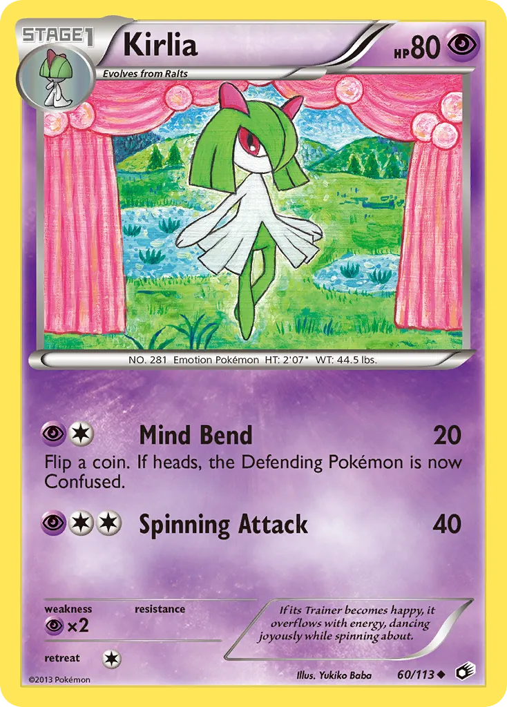 Kirlia - Legendary Treasures