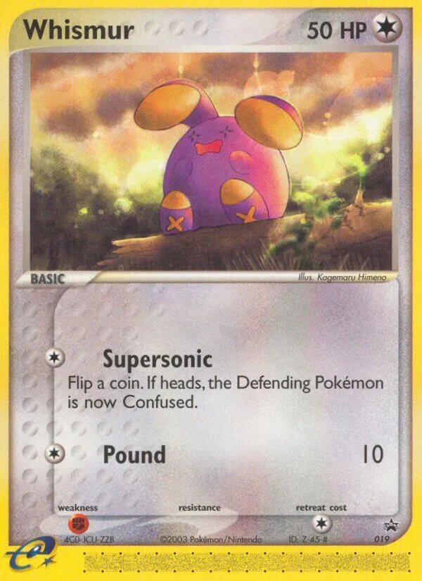 Whismur - Nintendo Black Star Promos