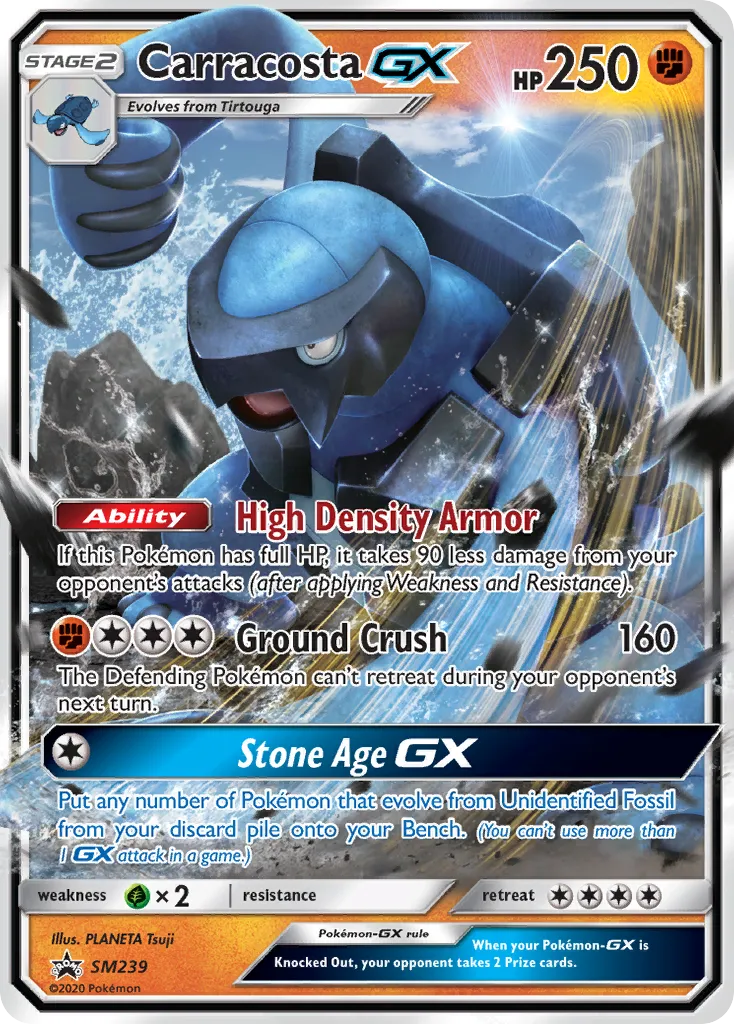 Carracosta-GX - SM Black Star Promos