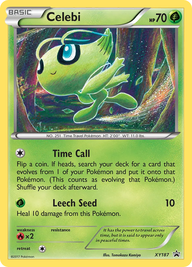 Celebi - XY Black Star Promos