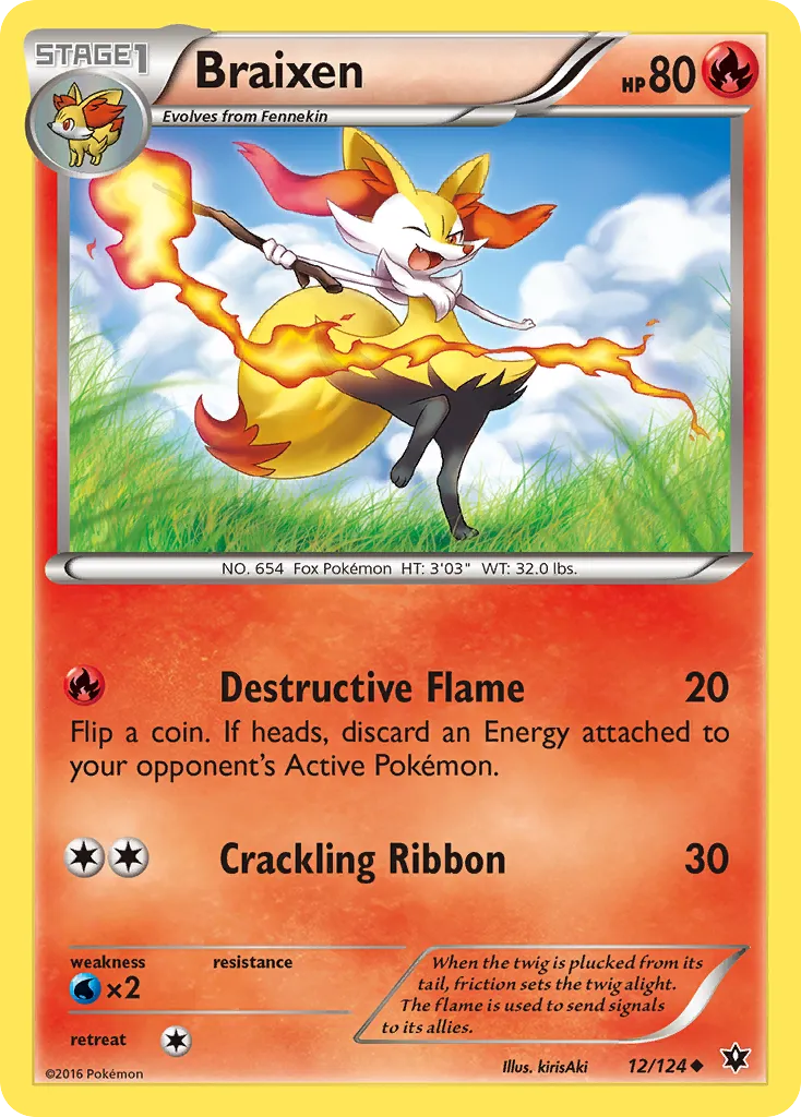 Braixen - Fates Collide