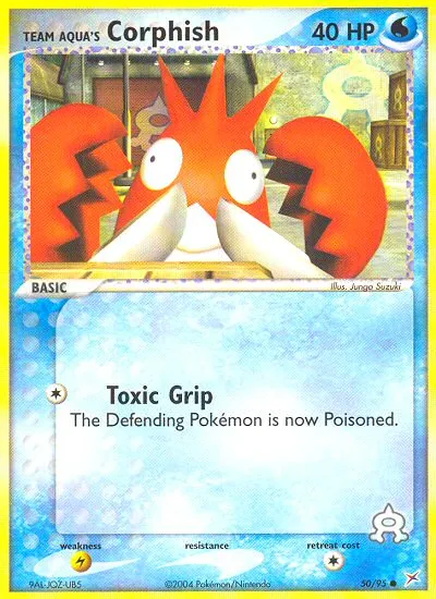 Team Aqua's Corphish - Team Magma vs Team Aqua