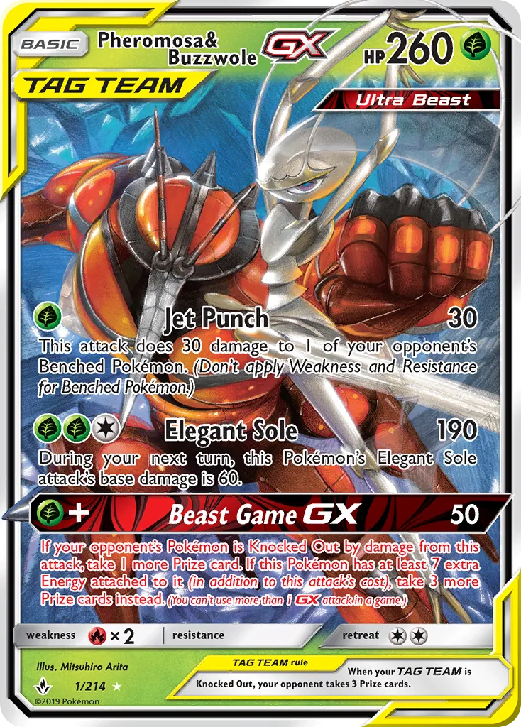 Pheromosa & Buzzwole-GX - Unbroken Bonds