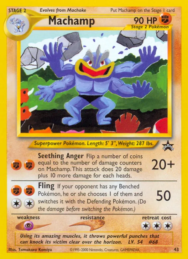 Machamp - Wizards Black Star Promos
