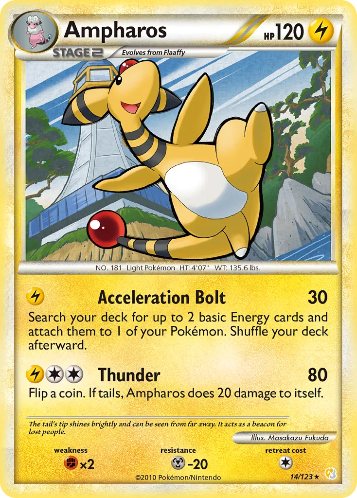 Ampharos - HeartGold & SoulSilver