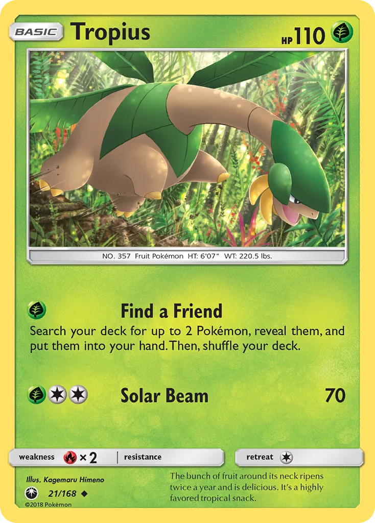 Tropius - Celestial Storm