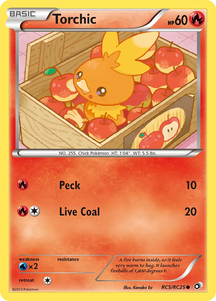 Torchic - Legendary Treasures