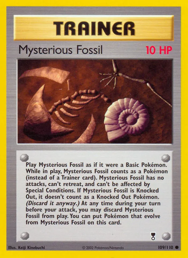 Mysterious Fossil - Legendary Collection