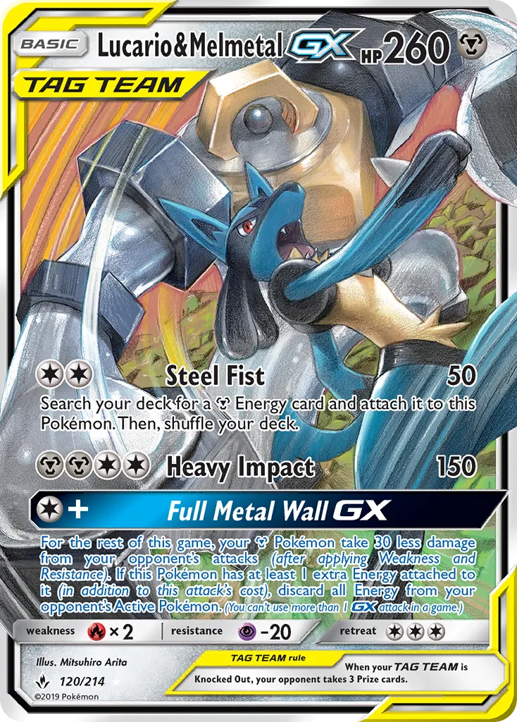 Lucario & Melmetal-GX - Unbroken Bonds