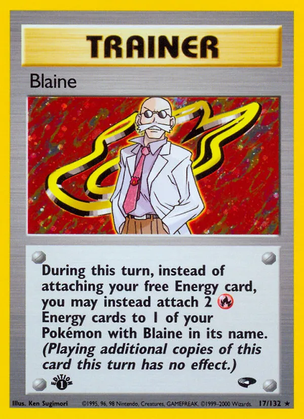 Blaine - Gym Challenge