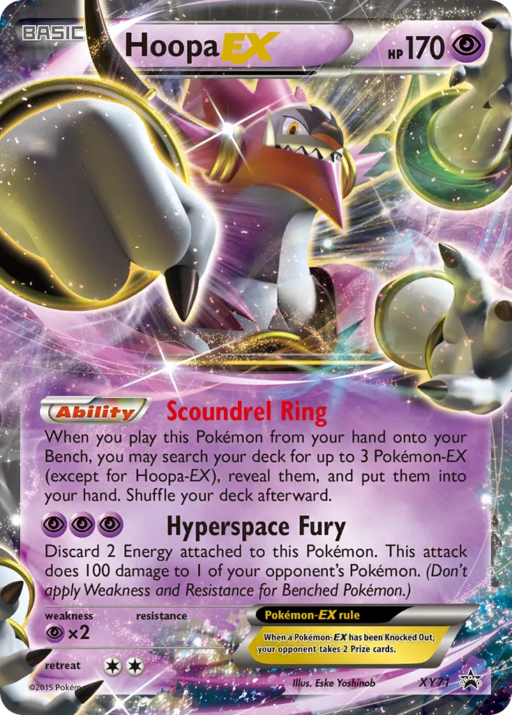 Hoopa-EX - XY Black Star Promos