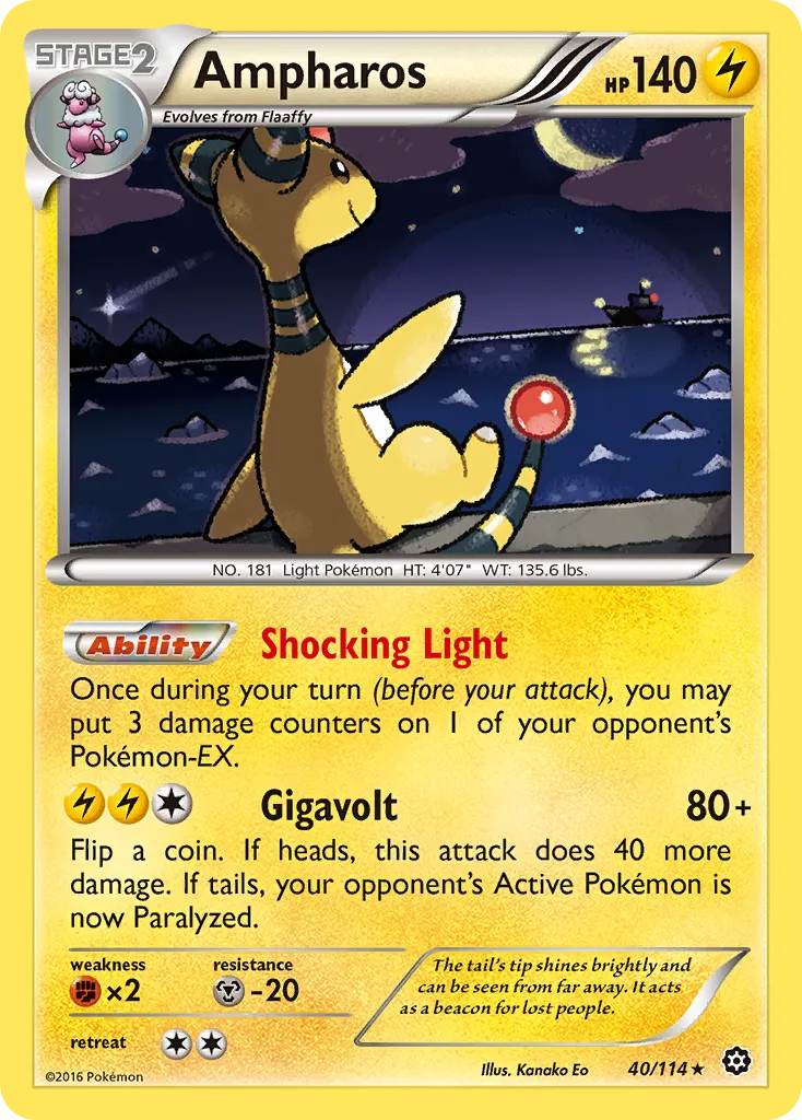 Ampharos - Steam Siege