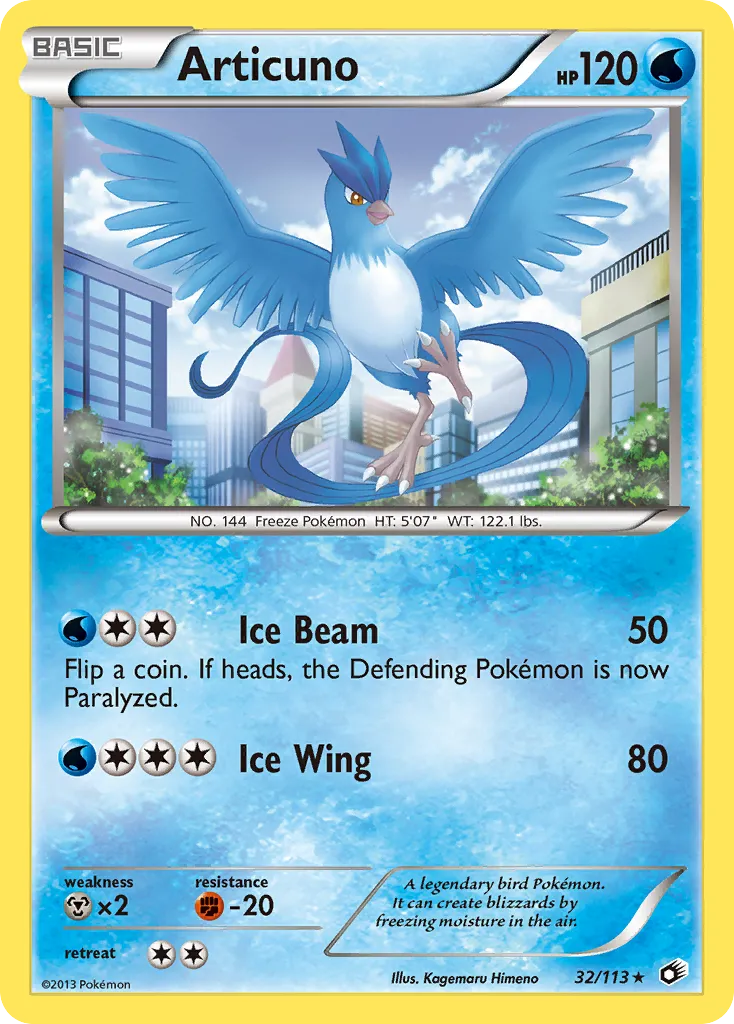 Articuno - Legendary Treasures