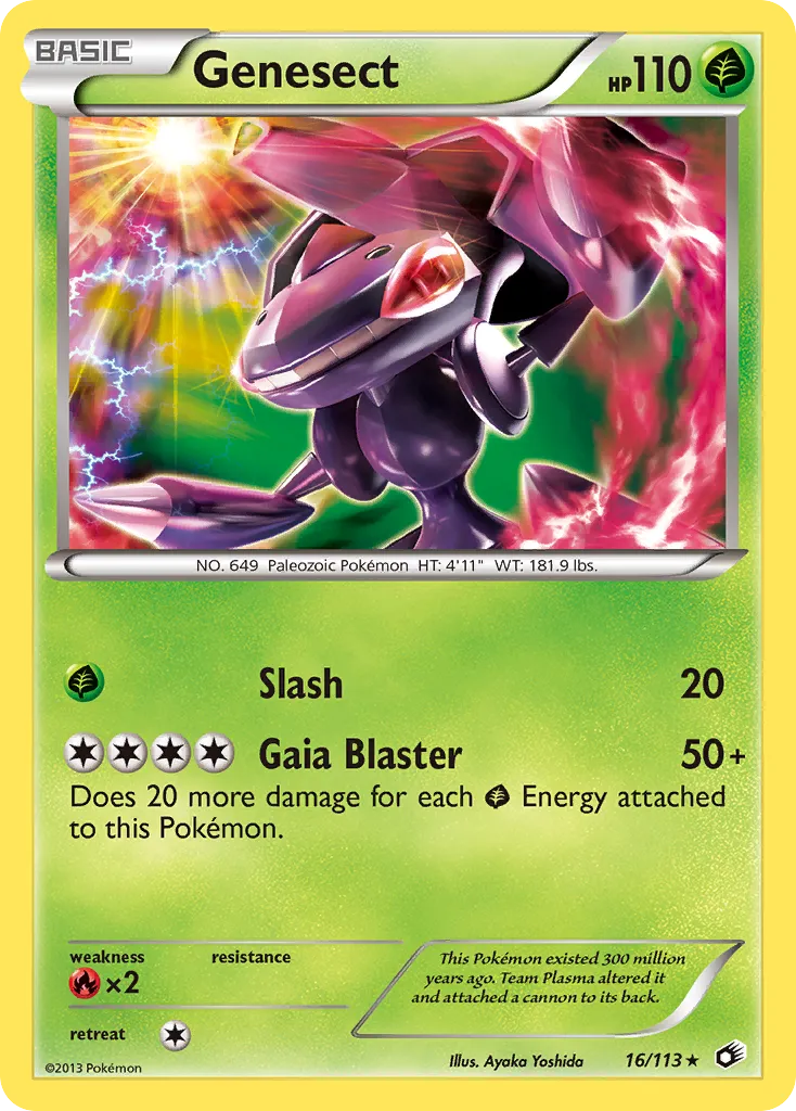 Genesect - Legendary Treasures