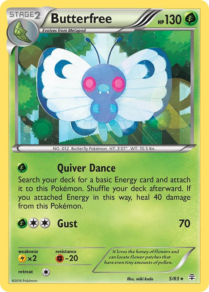 Butterfree - Generations
