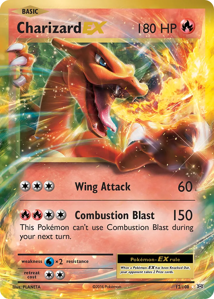 Charizard-EX - Evolutions