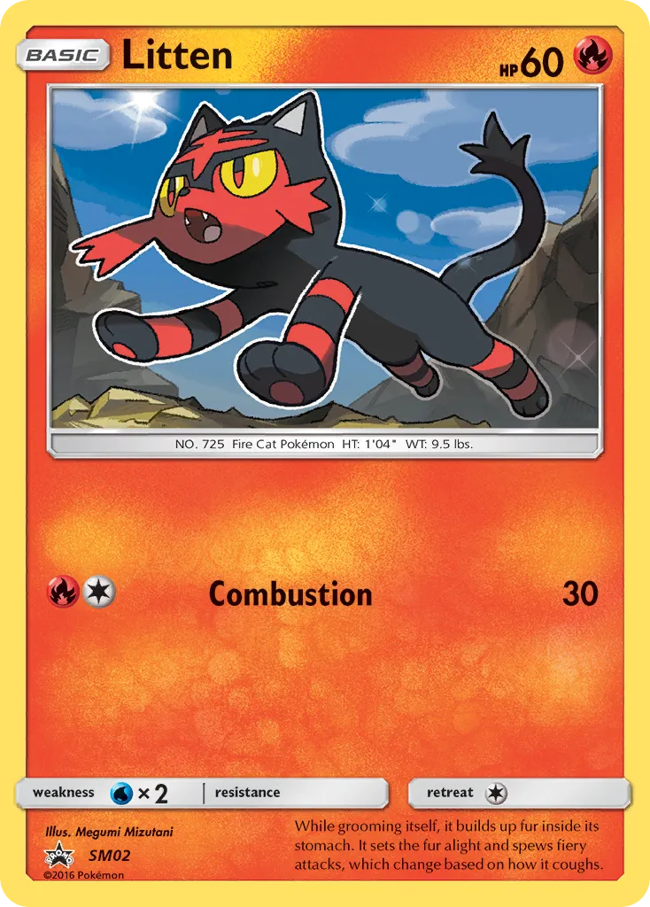 Litten - SM Black Star Promos