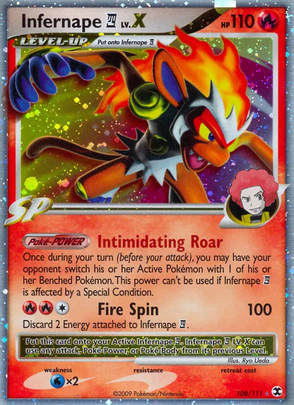 Infernape E4 LV.X - Rising Rivals
