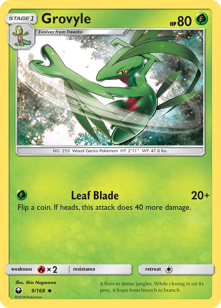 Grovyle - Celestial Storm