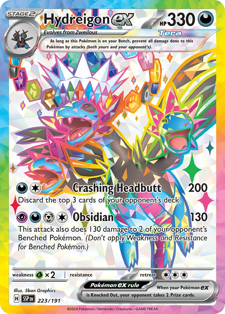 Hydreigon ex - Surging Sparks