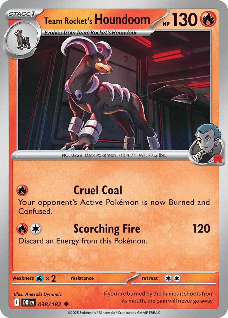 Team Rocket's Houndoom - Destined Rivals