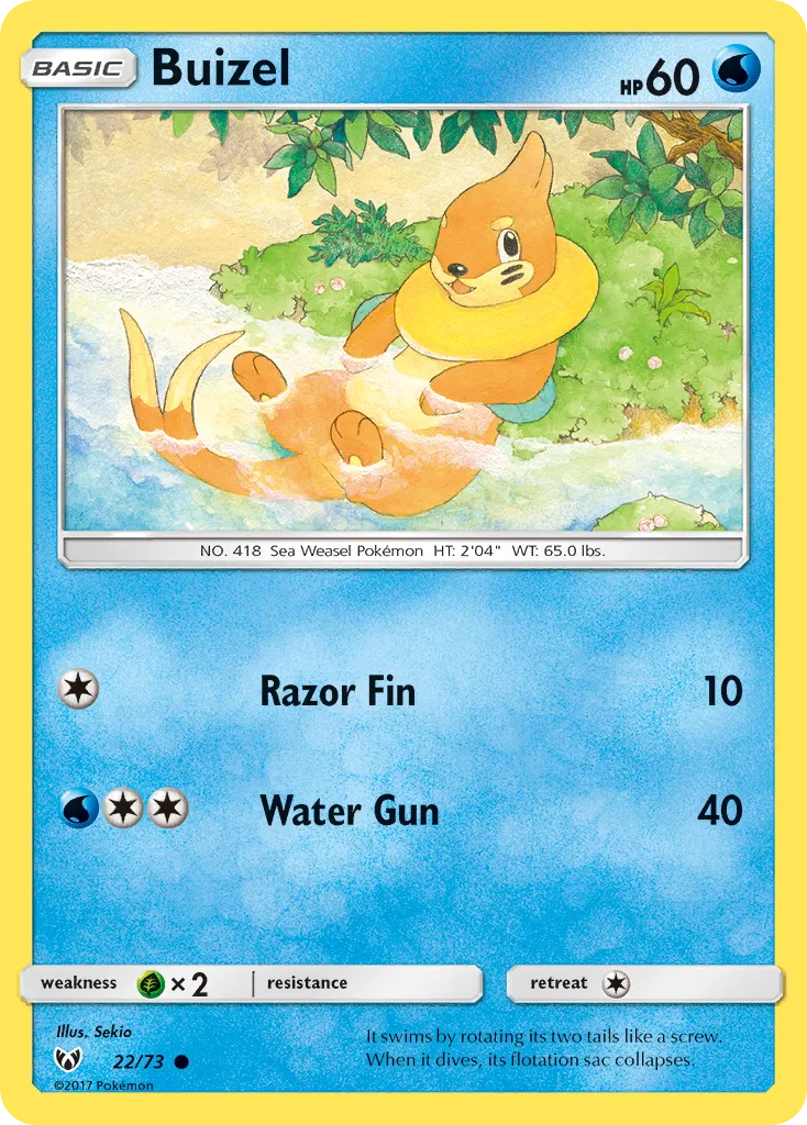 Buizel - Shining Legends