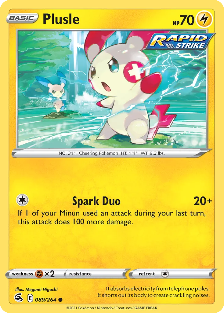 Plusle - Fusion Strike
