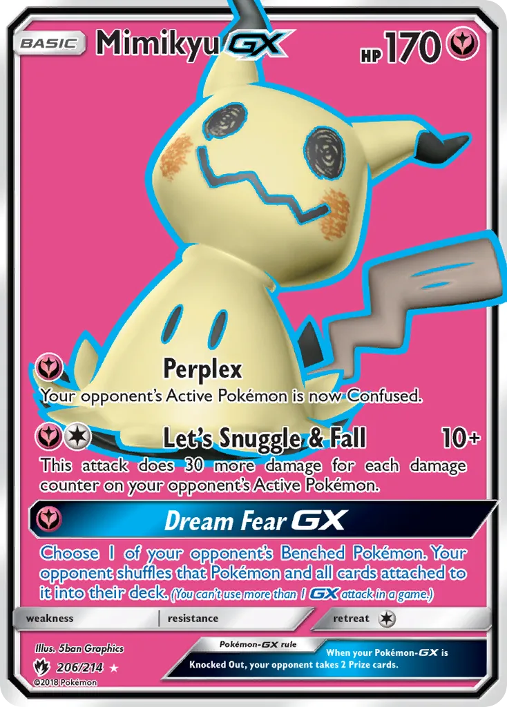 Mimikyu-GX - Lost Thunder
