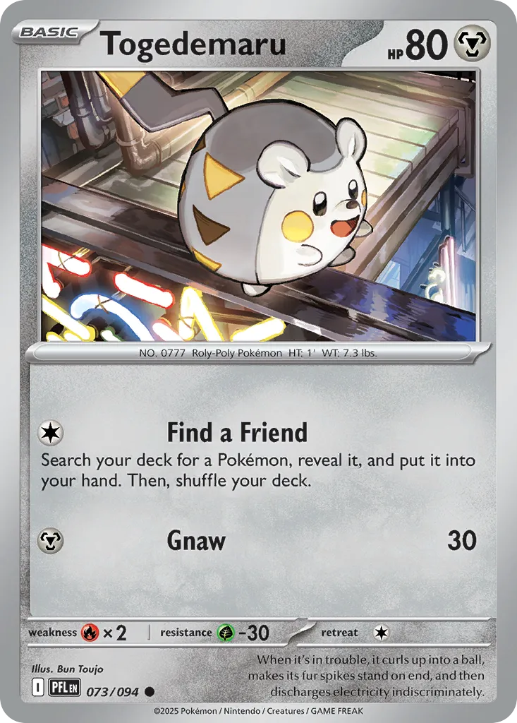 Togedemaru - Phantasmal Flames