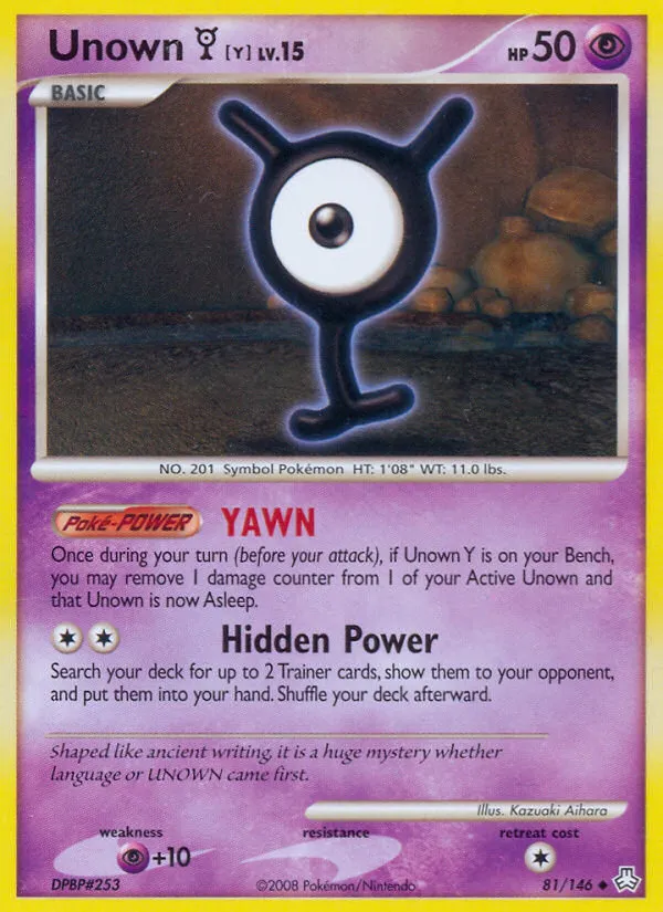 Unown [Y] - Legends Awakened