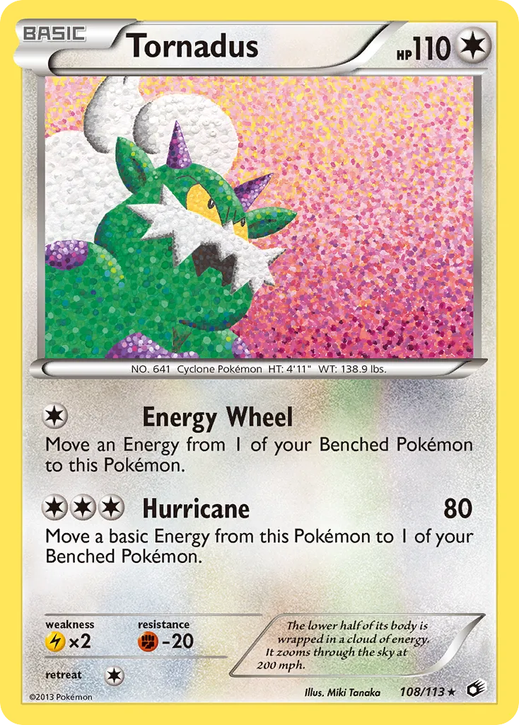 Tornadus - Legendary Treasures