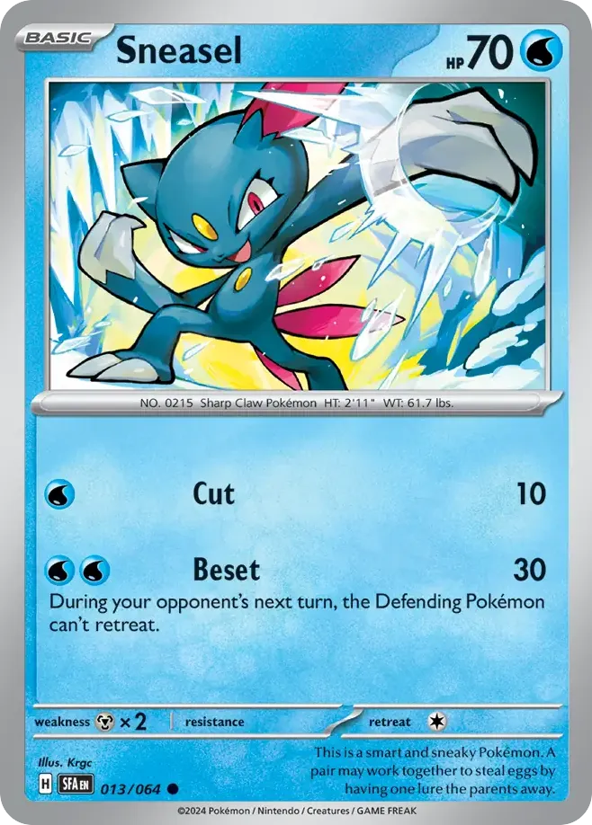 Sneasel - Shrouded Fable