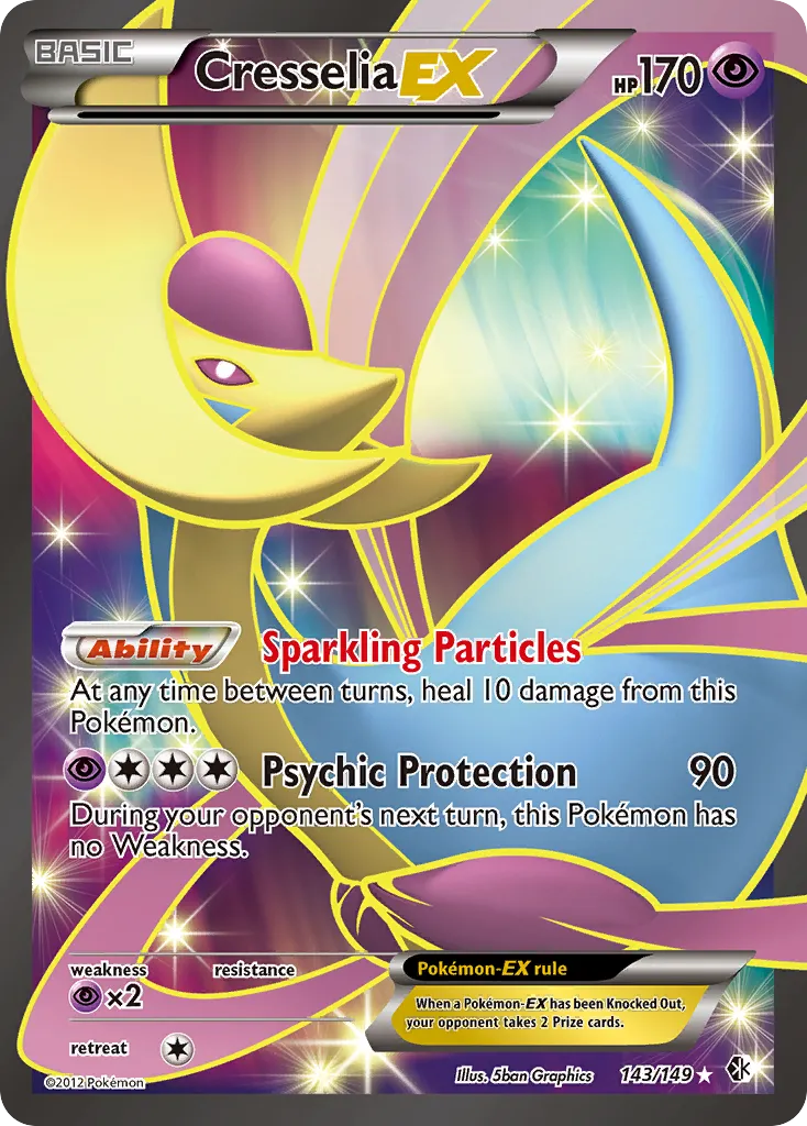 Cresselia-EX - Boundaries Crossed