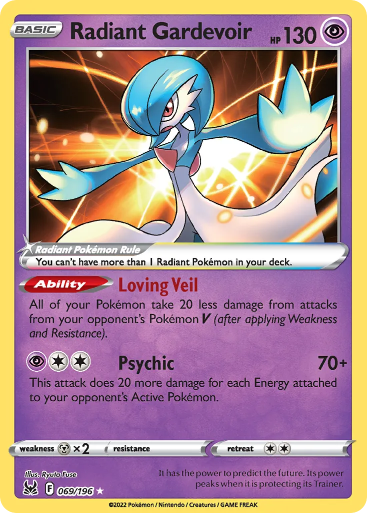 Radiant Gardevoir - Lost Origin