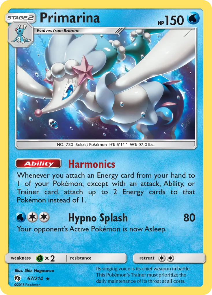 Primarina - Lost Thunder
