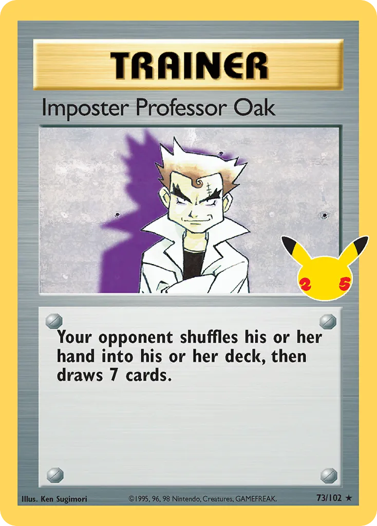 Imposter Professor Oak - Celebrations: Classic Collection