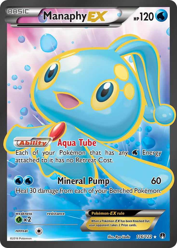 Manaphy-EX - BREAKpoint