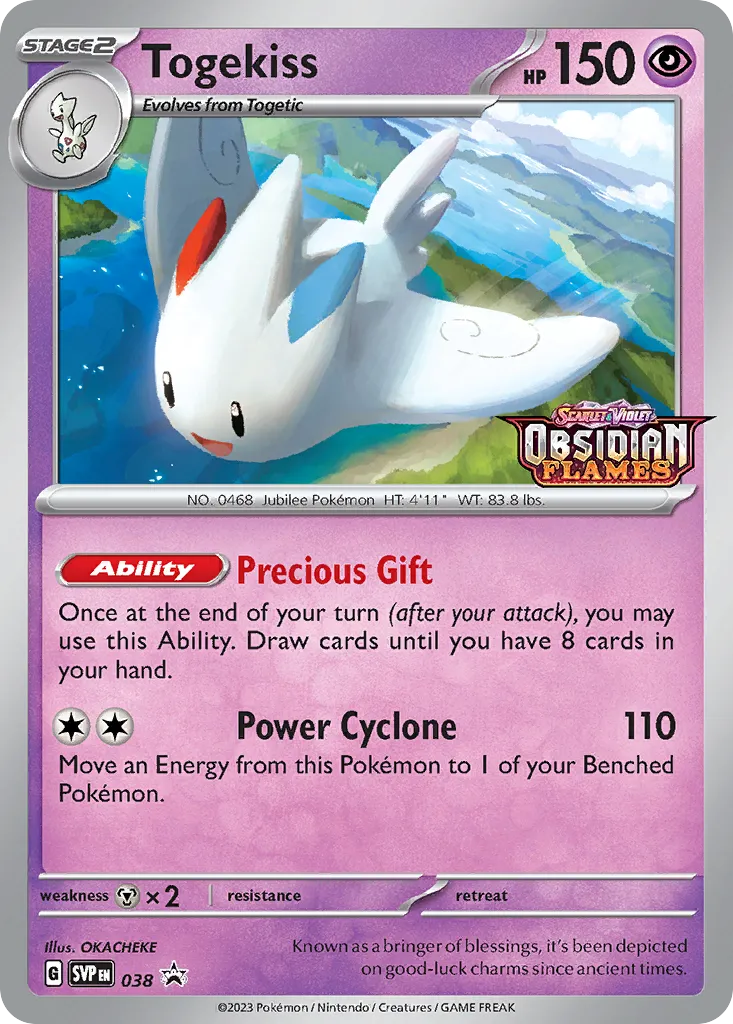 Togekiss - Scarlet & Violet Black Star Promos