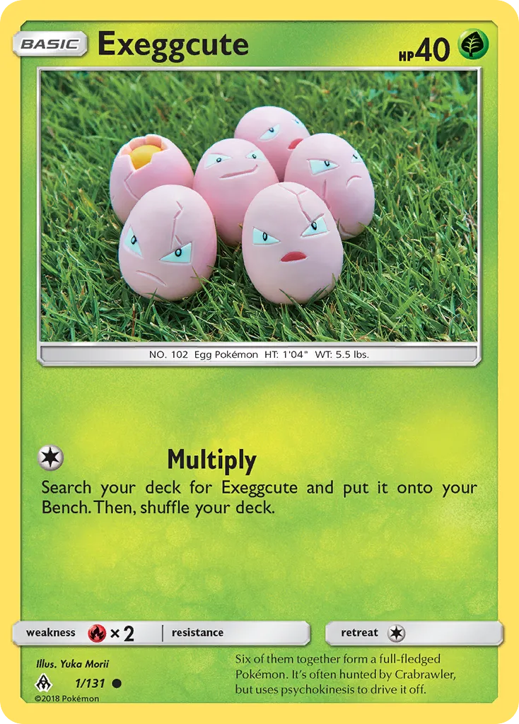 Exeggcute - Forbidden Light