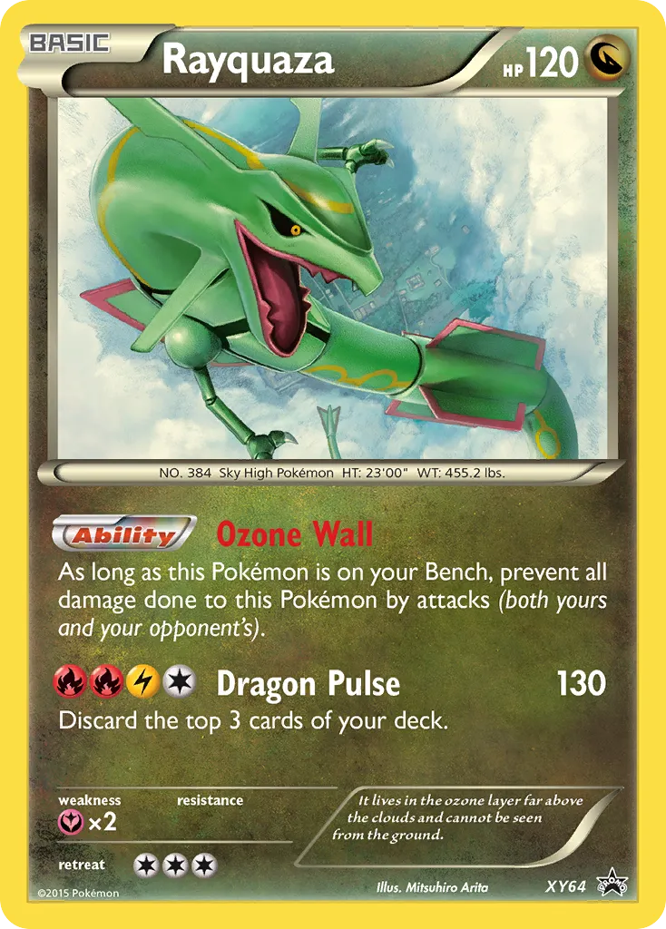 Rayquaza - XY Black Star Promos