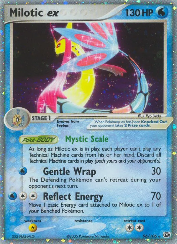 Milotic ex - Emerald