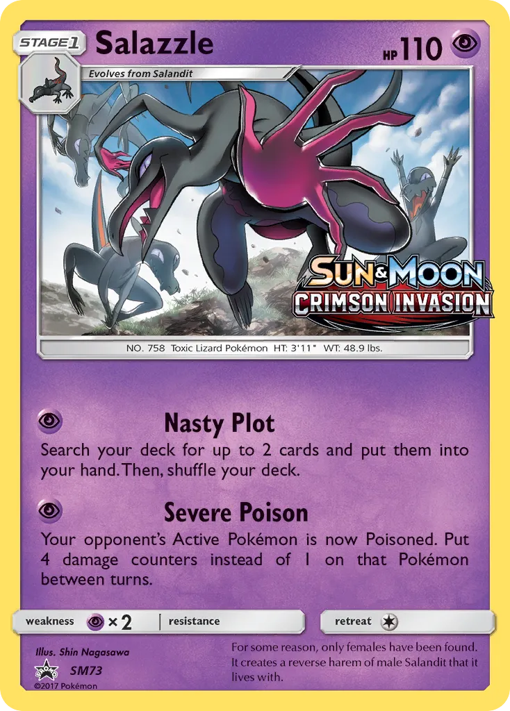 Salazzle - SM Black Star Promos
